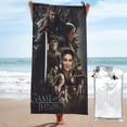 thumbnail image 1 of Game of Thrones Microfiber Beach Towel Oversized Lightweight Quick Dry Sand Free Large Towels for Swimming Pool Camping Beach Accessories Travel Things for Vacation Essentials Gift, 1 of 7