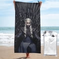 thumbnail image 1 of Game of Thrones Microfiber Beach Towel Oversized Lightweight Quick Dry Sand Free Large Towels for Swimming Pool Camping Beach Accessories Travel Things for Vacation Essentials Gift, 1 of 7