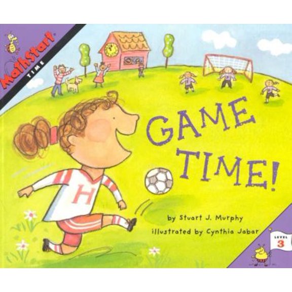 Pre-Owned Mathstart Time Game Time Student Reader (Paperback) 0064467325 9780064467322
