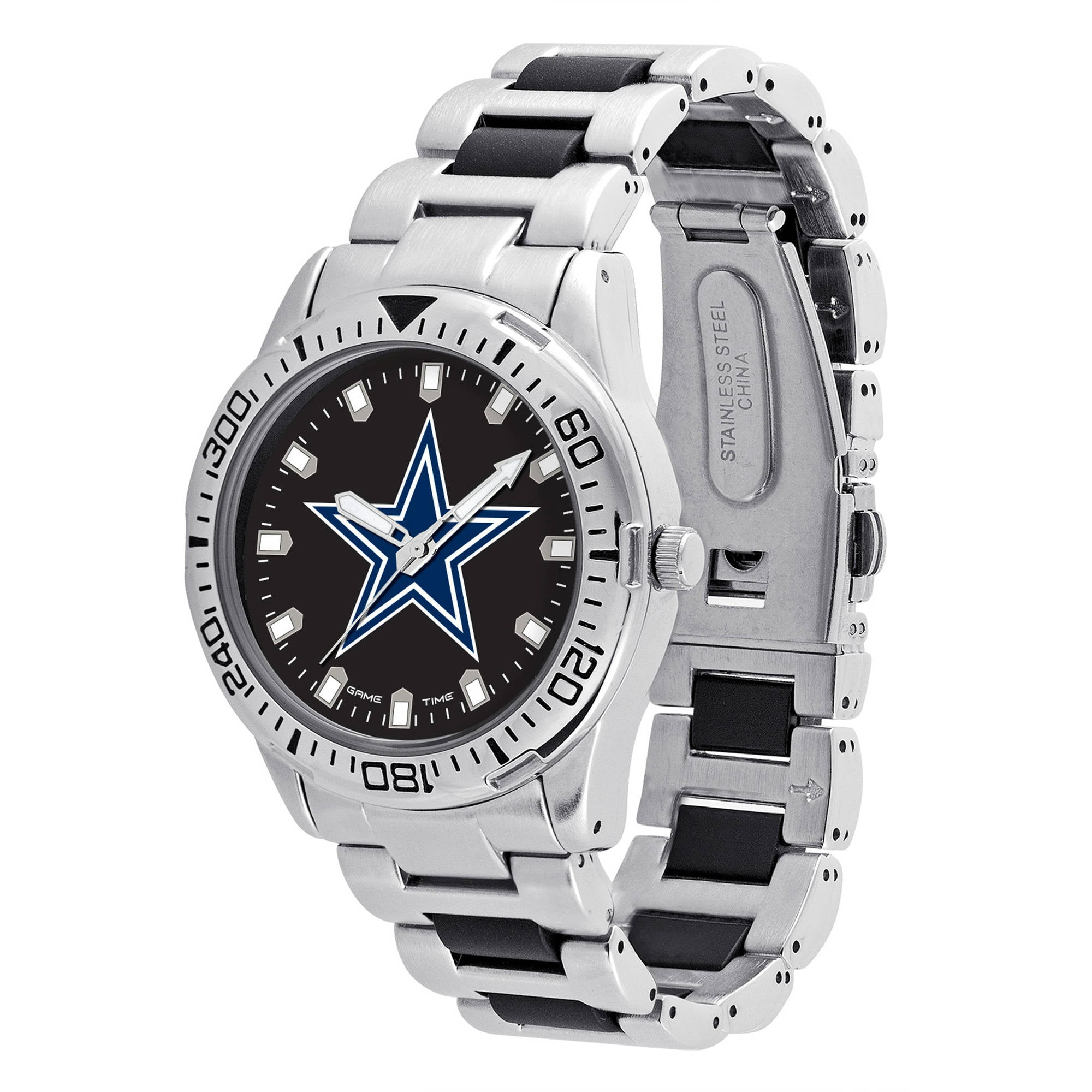 Game Time NFL Men's Dallas Cowboys Heavy Hitter Series Watch 