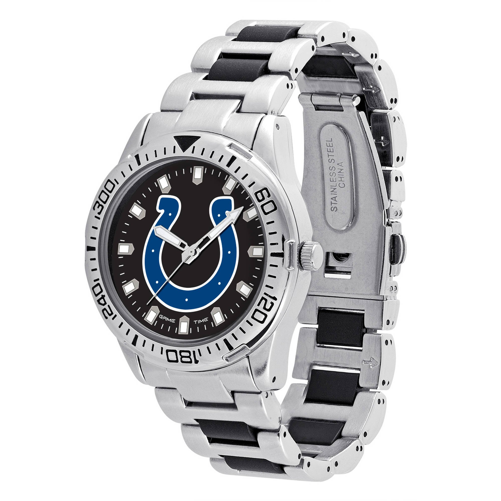 Game Time NFL Men's Indianapolis Colts Heavy Hitter Series Watch