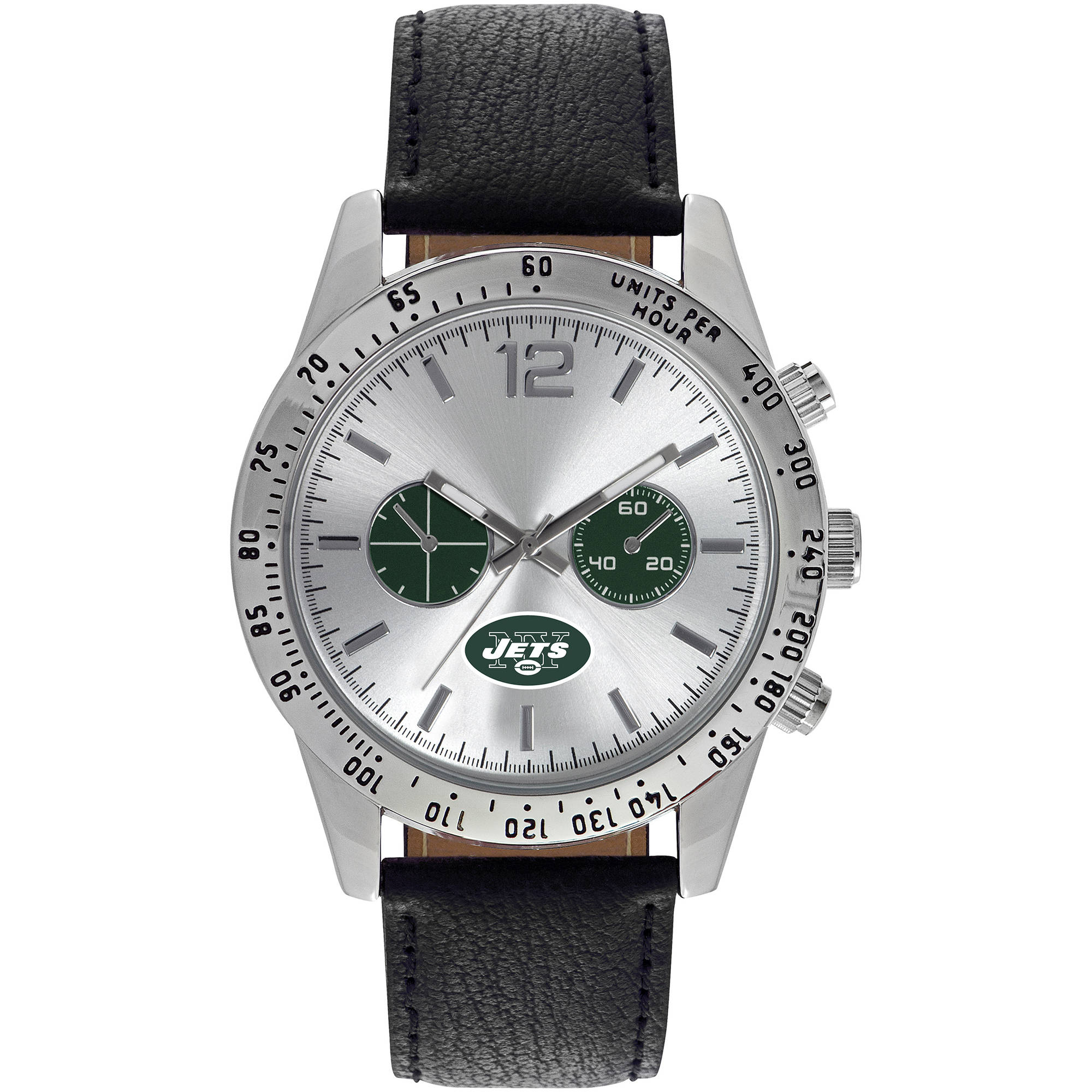Game Time NFL Men's New York Jets Letterman Series Watch - image 1 of 2