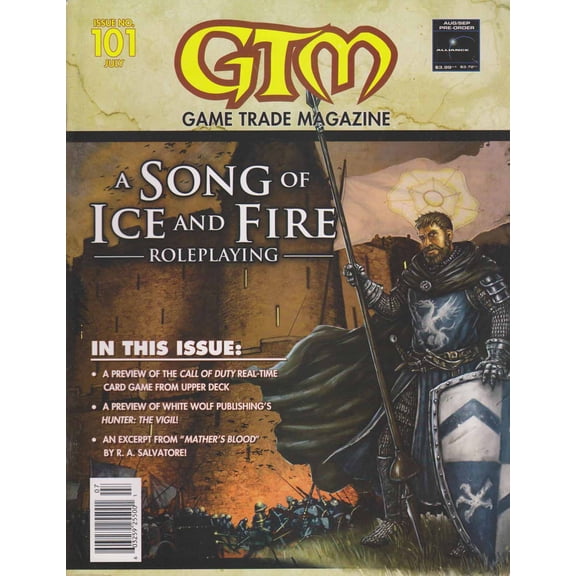 Game Trade Magazine #101 VF ; Alliance Comic Book