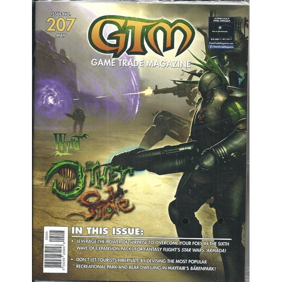 Game Trade Magazine #207 (with card) VF ; Alliance Comic Book