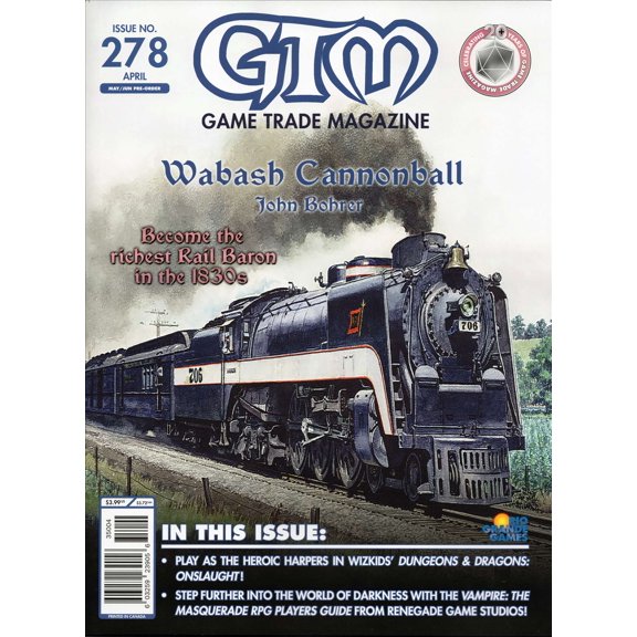 Game Trade Magazine #278 VF ; Alliance Comic Book