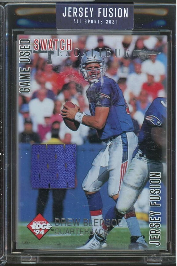 Game Used Swatch 2021 Jersey Fusion All Sport Edition Drew Bledsoe #JF-DB95