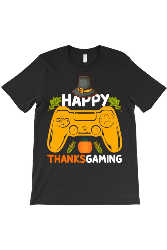 Game Video Game Controller Pilgrim Happy Thanksgiving Costume Boy G7579 Unisex T-Shirt, Up to Size 5XL
