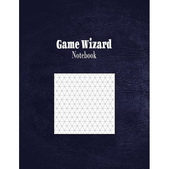 Game Wizard Notebook: 1/3" Isometric Graph Paper Rule (Paperback)