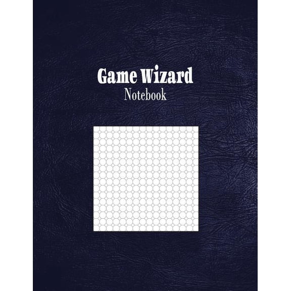 Game Wizard Notebook: 1/4" Octagonal Graph Paper Rule (Paperback)