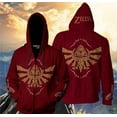 thumbnail image 1 of Game Zelda 3D Digital Printing Hooded Sweatshirt Loose Men's Sweatshirt, 1 of 9