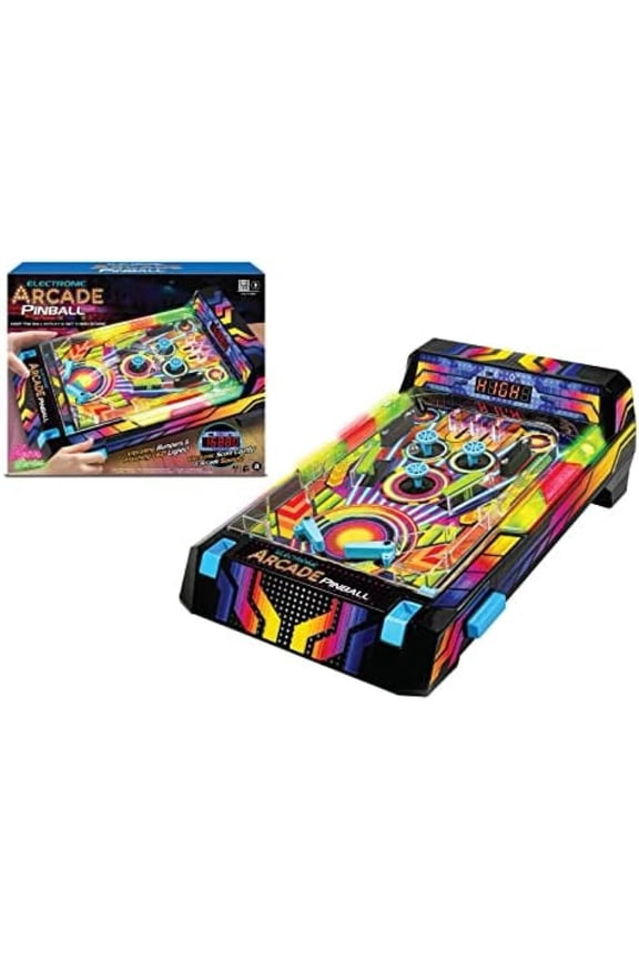 Electronic Arcade Pinball For 1 Player at a Time, Ages 6+, Kids & Adults