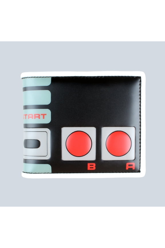 Game console controller design High quality men's wallet,Nostalgic and personalized women's card holder zero wallet