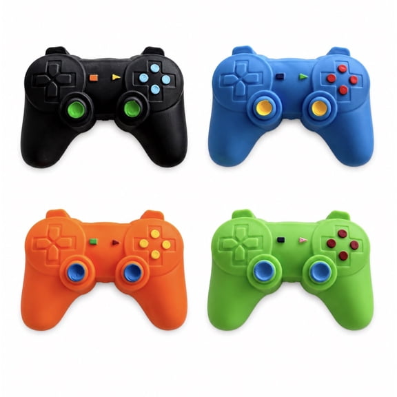 Game controller remote squishy stress relief massage ball - ONE PIECE AT RANDOM