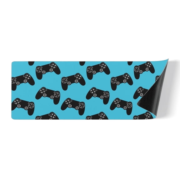 Game handle Blue Rectangular kitchen door mat