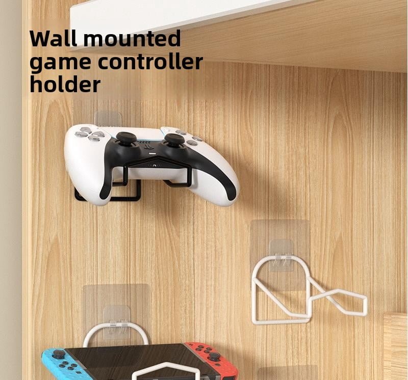 Two Bracket Sticker Game handle bracket, wall-mounted with wall stickers, U-shaped design ...