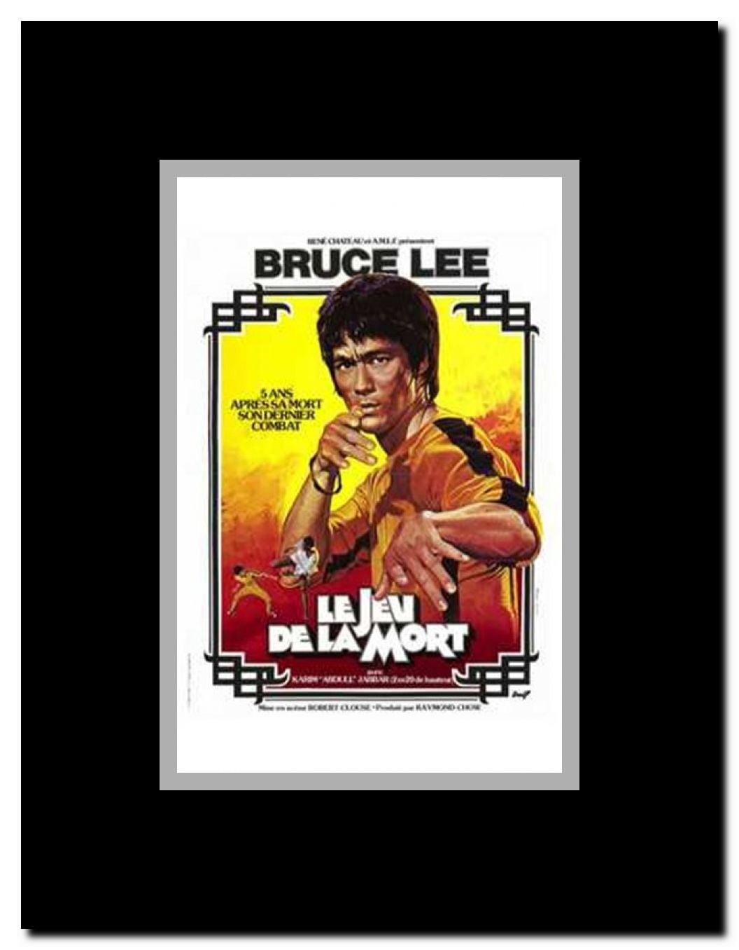 Game of Death Framed Movie Poster