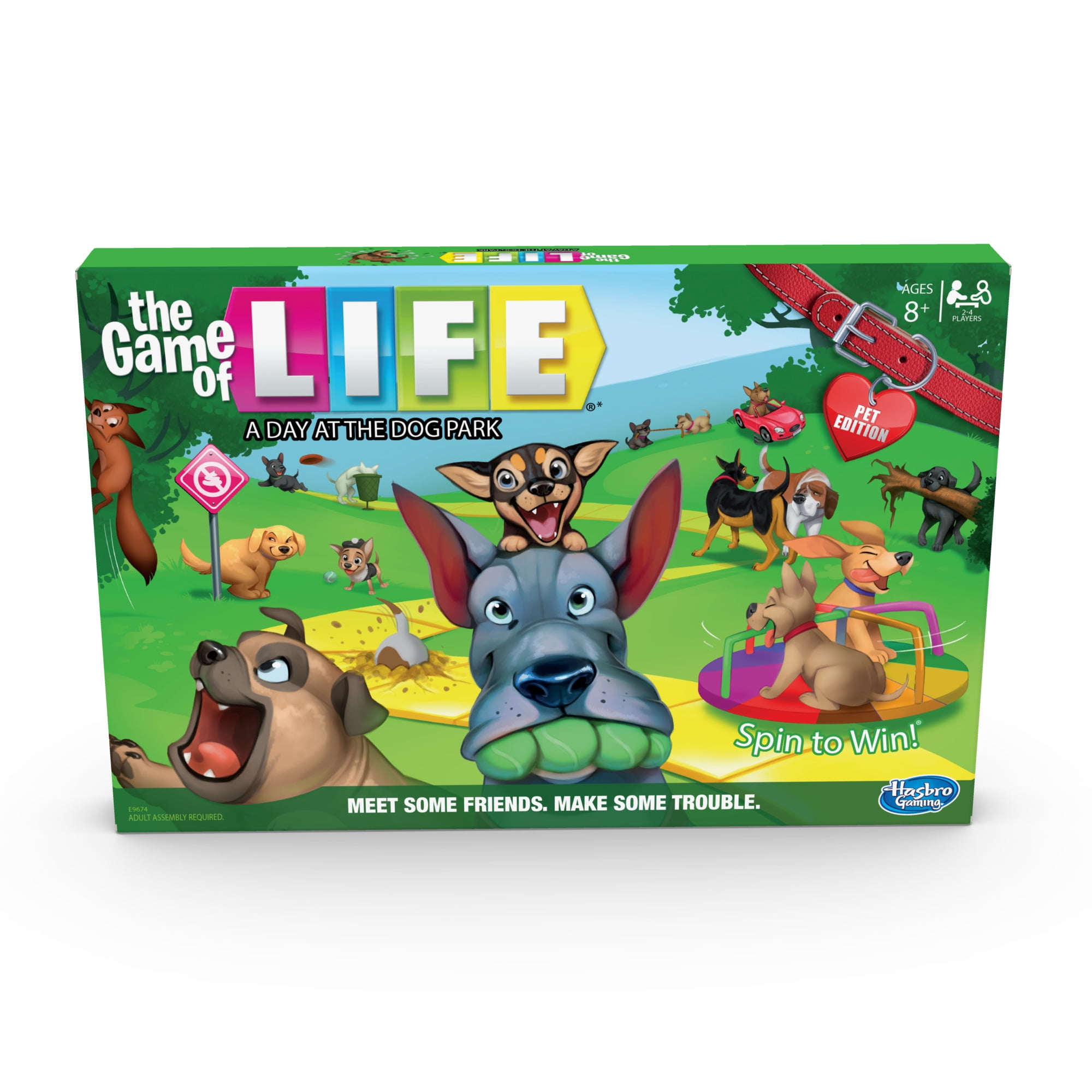 Game of Life A Day at the Dog Park Board Game