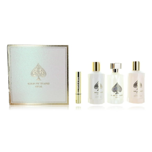 Game of Spades Opal by Jo Milano, 4 Piece Gift Set for Unisex