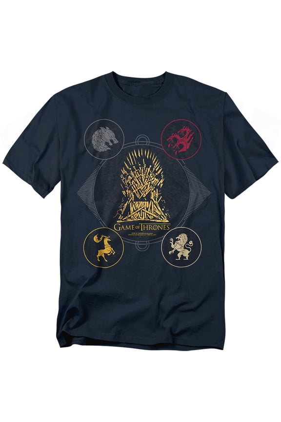4 Houses 4 The Throne Unisex Adult T-Shirt