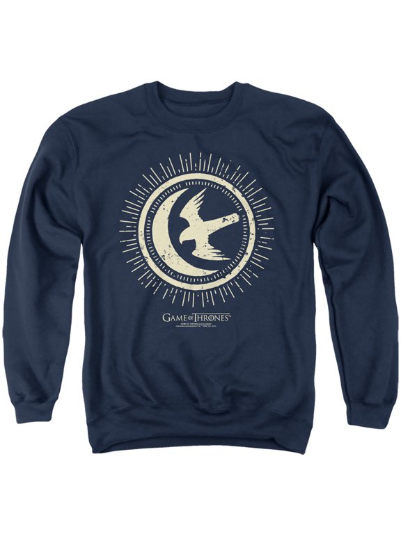 Game of Thrones Arryn Burst Sigil Unisex Adult Crewneck Sweatshirt,Arryn Burst Sigil, Large