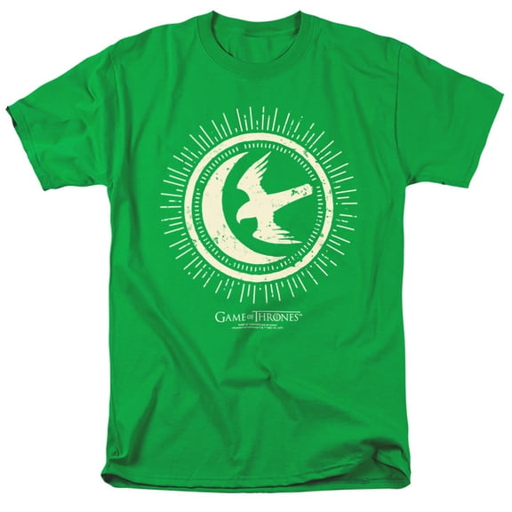 Game of Thrones Arryn Burst Sigil Unisex Adult T-Shirt, Kelly Green, 4X-Large
