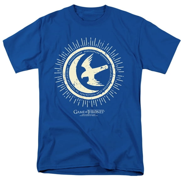 Game of Thrones Arryn Burst Sigil Unisex Adult T-Shirt, Royal, 3X-Large