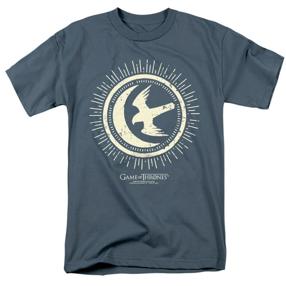 Game of Thrones Arryn Burst Sigil Unisex Adult T-Shirt, Slate, 3X-Large