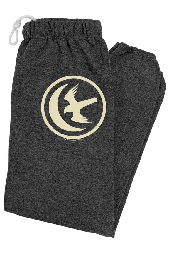 Game of Thrones Arryn Sigil Unisex Jogger Sweatpants for Men and Women, Charcoal Heather, Small