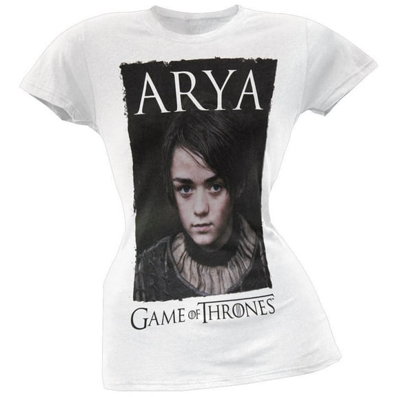 Game of Thrones - Arya Simple Juniors T-Shirt - Large