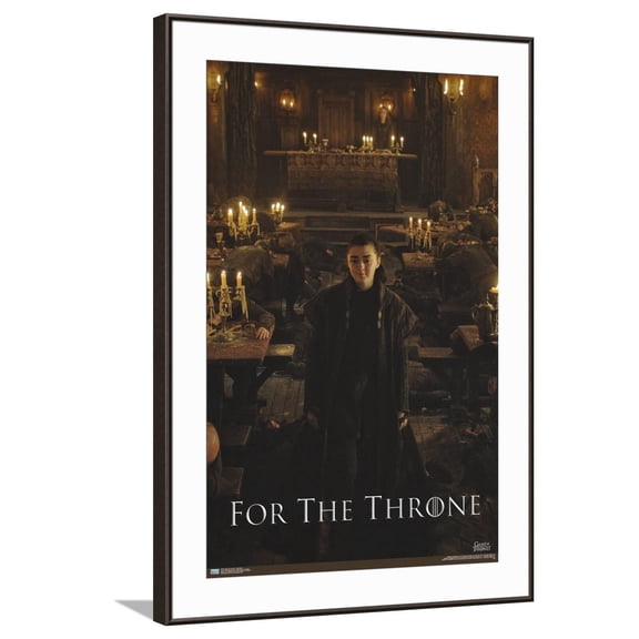 Game of Thrones - Arya Stark Canvas Wall Poster, 22.375" x 34"