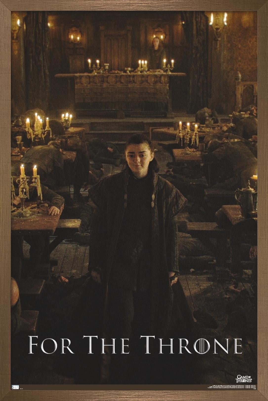 Game of Thrones - Arya Stark Wall Poster, 22.375" x 34", Framed