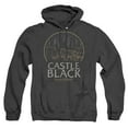 thumbnail image 1 of Game of Thrones Castle Black Unisex Adult Pull-Over Heather Hoodie,Castle Black, Small, 1 of 1