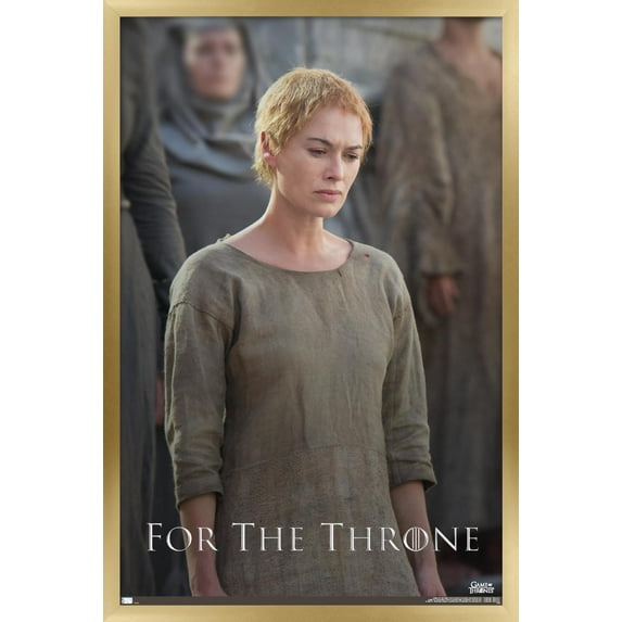 Game of Thrones - Cersei Lannister Wall Poster, 14.725" x 22.375", Framed