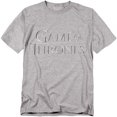 thumbnail image 1 of Game of Thrones T-Shirt Chrome Logo Unisex Graphic Tee For Men & Women, 1 of 7