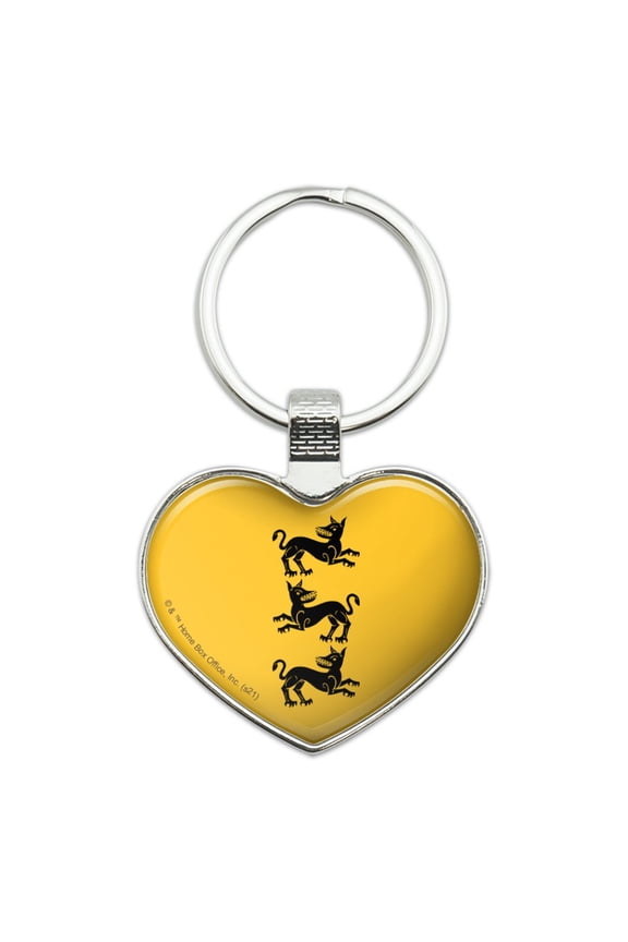 Game of Thrones Clegane Sigil Keychain Heart Love Metal Key Chain Ring