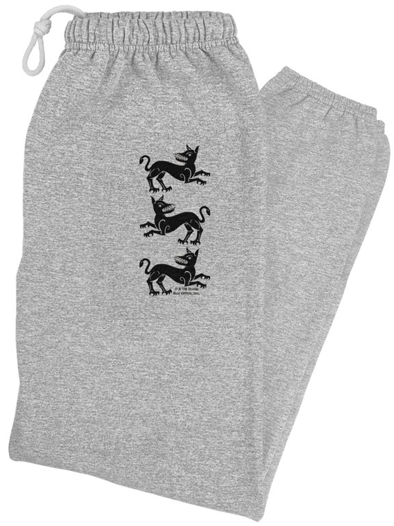 Game of Thrones Clegane Sigil Unisex Jogger Sweatpants for Men and Women, Athletic Heather, X-Large