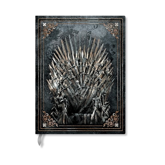 Game of Thrones Collection For the Throne Journal Ultra Lined Hardcover, 144pg, 120gsm by Paperblanks (Game of Thrones Collection), (Hardcover)