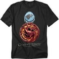 thumbnail image 1 of Game of Thrones T-Shirt Combined Targaryn And Stark Unisex Graphic Tee For Men & Women, 1 of 7