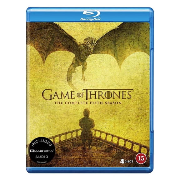 Game of Thrones (Complete Season 5) - 4-Disc Set [ Blu-Ray, Reg.A/B/C Import - Denmark ]