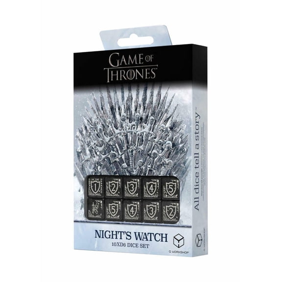 Game of Thrones D6 Dice Set: Night's Watch