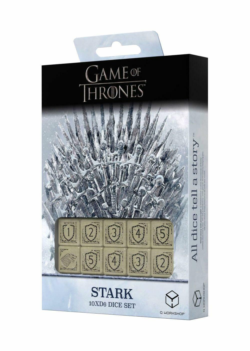 Game of Thrones D6 Dice Set: Stark