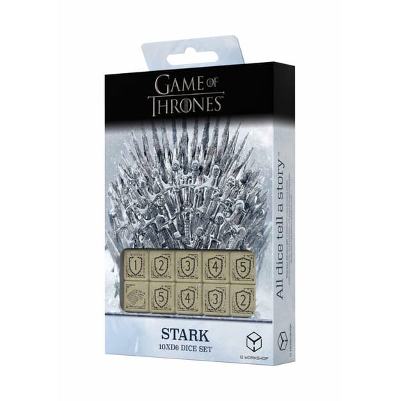 Game of Thrones D6 Dice Set: Stark