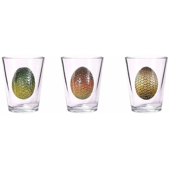 Game of Thrones Dragon Egg Shotglass Set