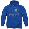 thumbnail image 1 of Game of Thrones Dragonstone Unisex Adult Pull-Over Hoodie,Royal, Medium, 1 of 5