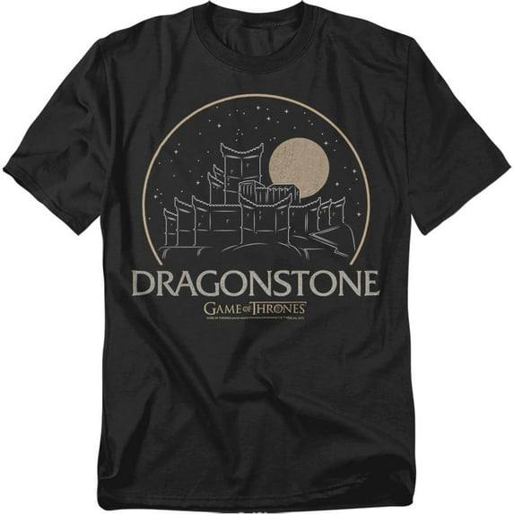 Game of Thrones T-Shirt Dragonstone Unisex Graphic Tee For Men & Women