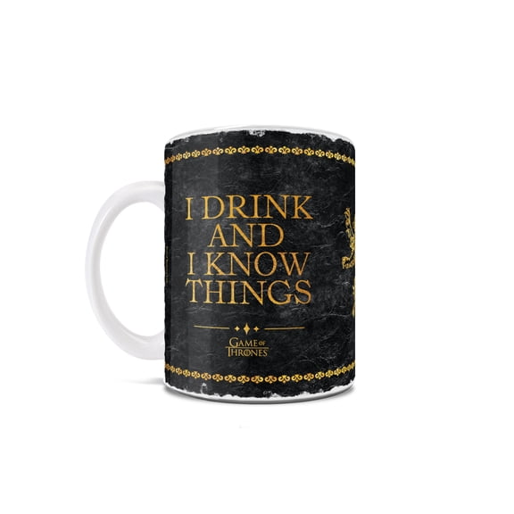 Game of Thrones (Drink and Know Things) 11 oz Ceramic Mug WMUG1427