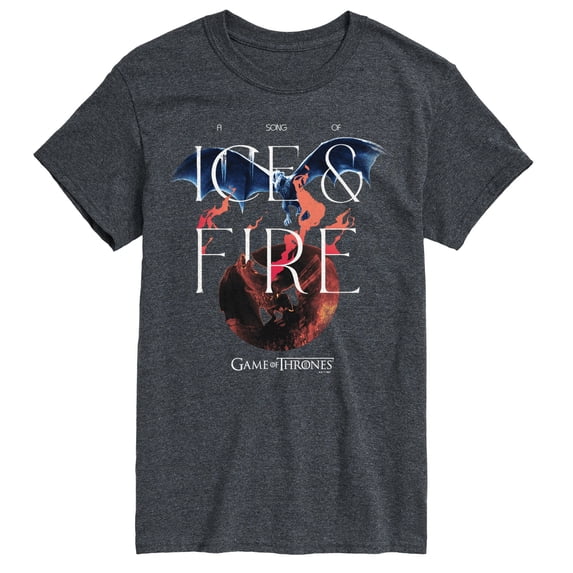 Game of Thrones - Fire And Ice Got - Men's Short Sleeve Graphic T-Shirt