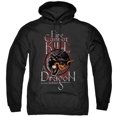 thumbnail image 1 of Game of Thrones Fire Cannot Kill A Dragon Unisex Adult Pull-Over Hoodie,Black, 3X-Large, 1 of 5