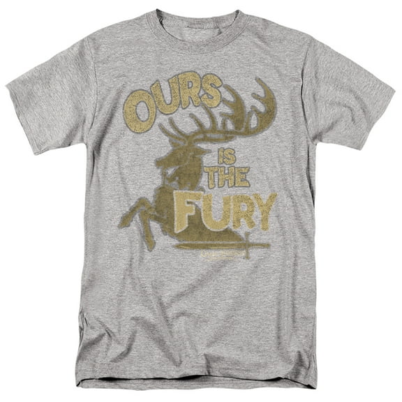 Game of Thrones Fury Unisex Adult T-Shirt, Athletic Heather, Small