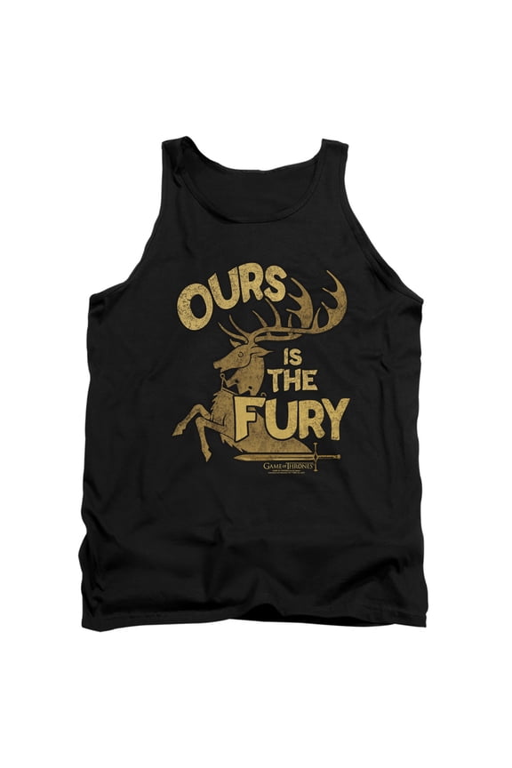 Game of Thrones Fury Unisex Adult Tank Top,Fury, Small